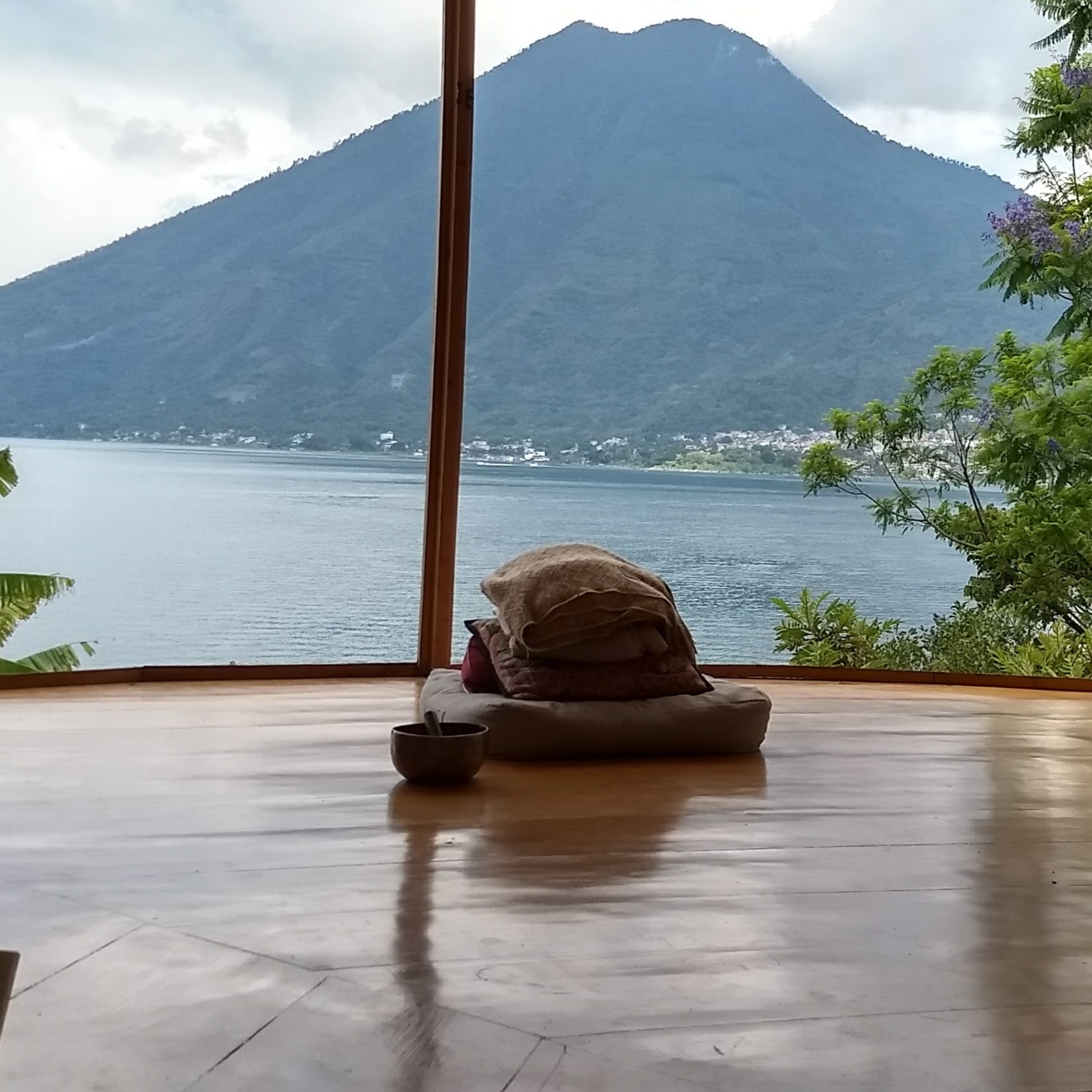 just sitting on a cushion